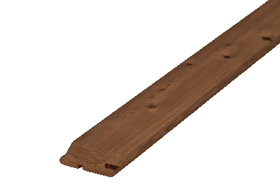 [Skandinavische Thermokiefer Fassade TIGA Rhombusprofil Standard]